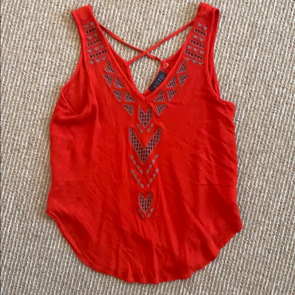 ASTR Red Tank Top size S